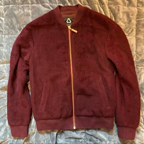 Titika Faux Fur Bomber Jacket - Picture 2 of 4